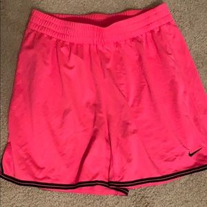 NIKE drifit pink shorts small NWOT